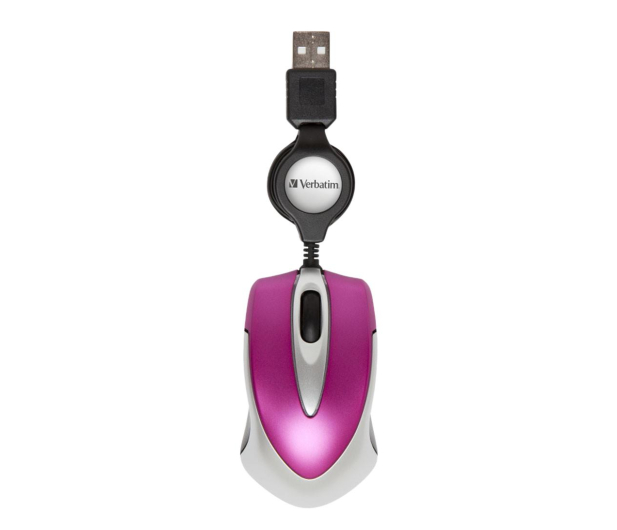 VERBATIM Travel różowa USB 49021 - 1193953 - zdjęcie 2